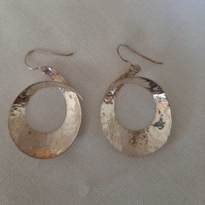 Sterling Silver Swirl Earrings